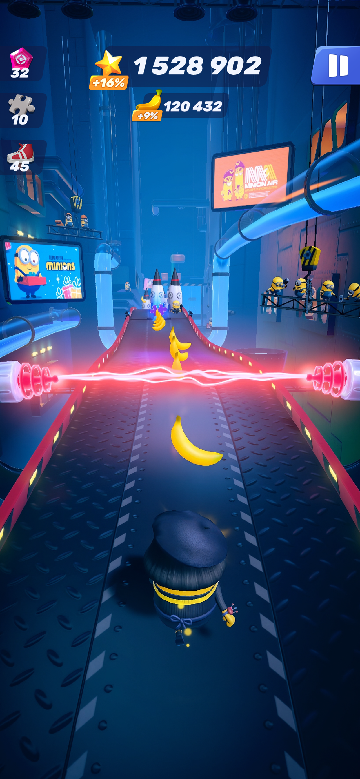 اسکرین شات 1 بازی Minion Rush: Running Game