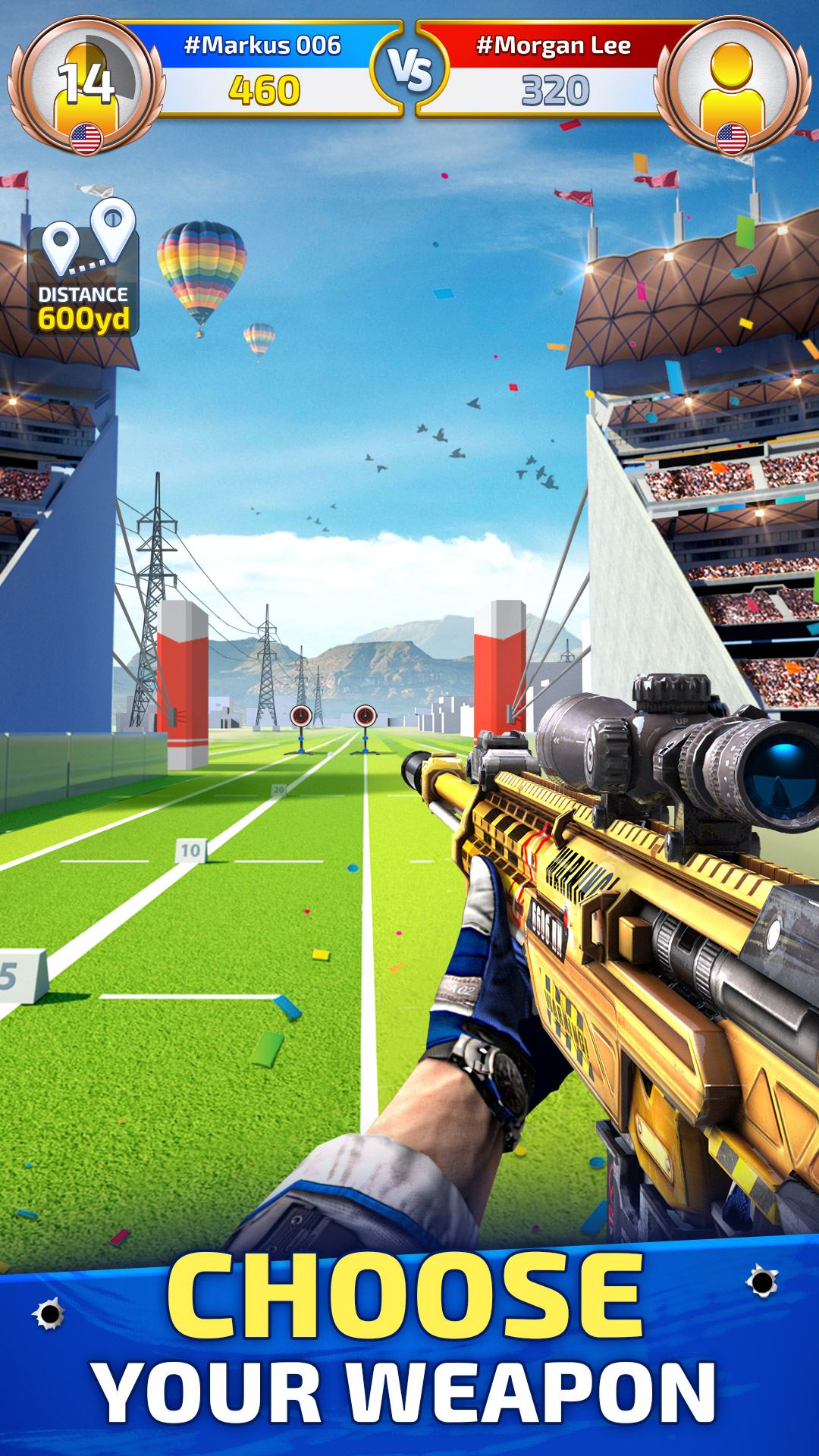 اسکرین شات 1 بازی Sniper Champions: 3D shooting