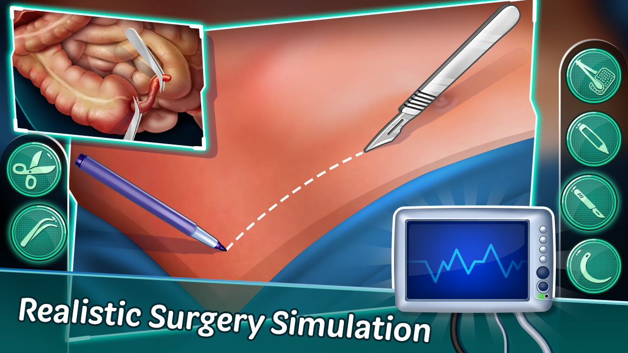 اسکرین شات 2 برنامه Multi Surgery Hospital Games