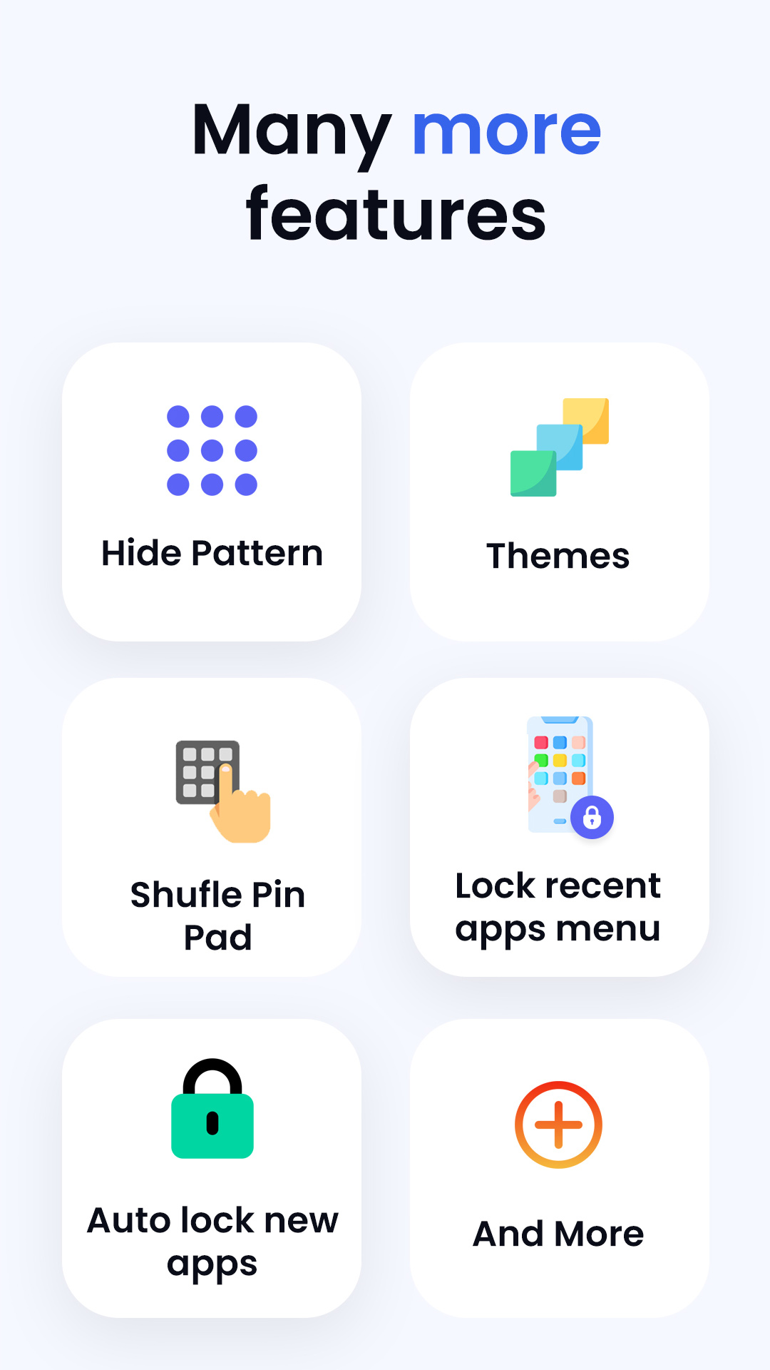 اسکرین شات 8 برنامه AppLock