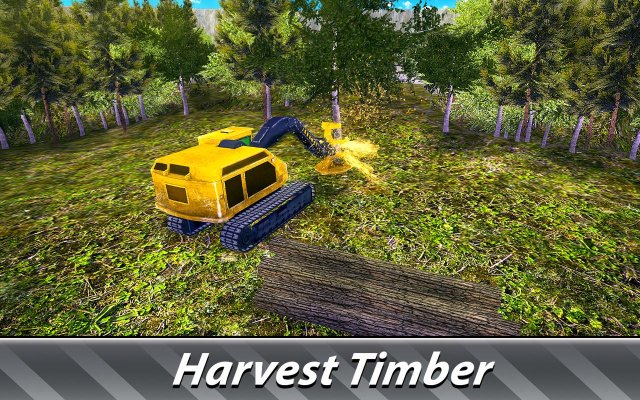 اسکرین شات 3 بازی Logging Harvester Truck