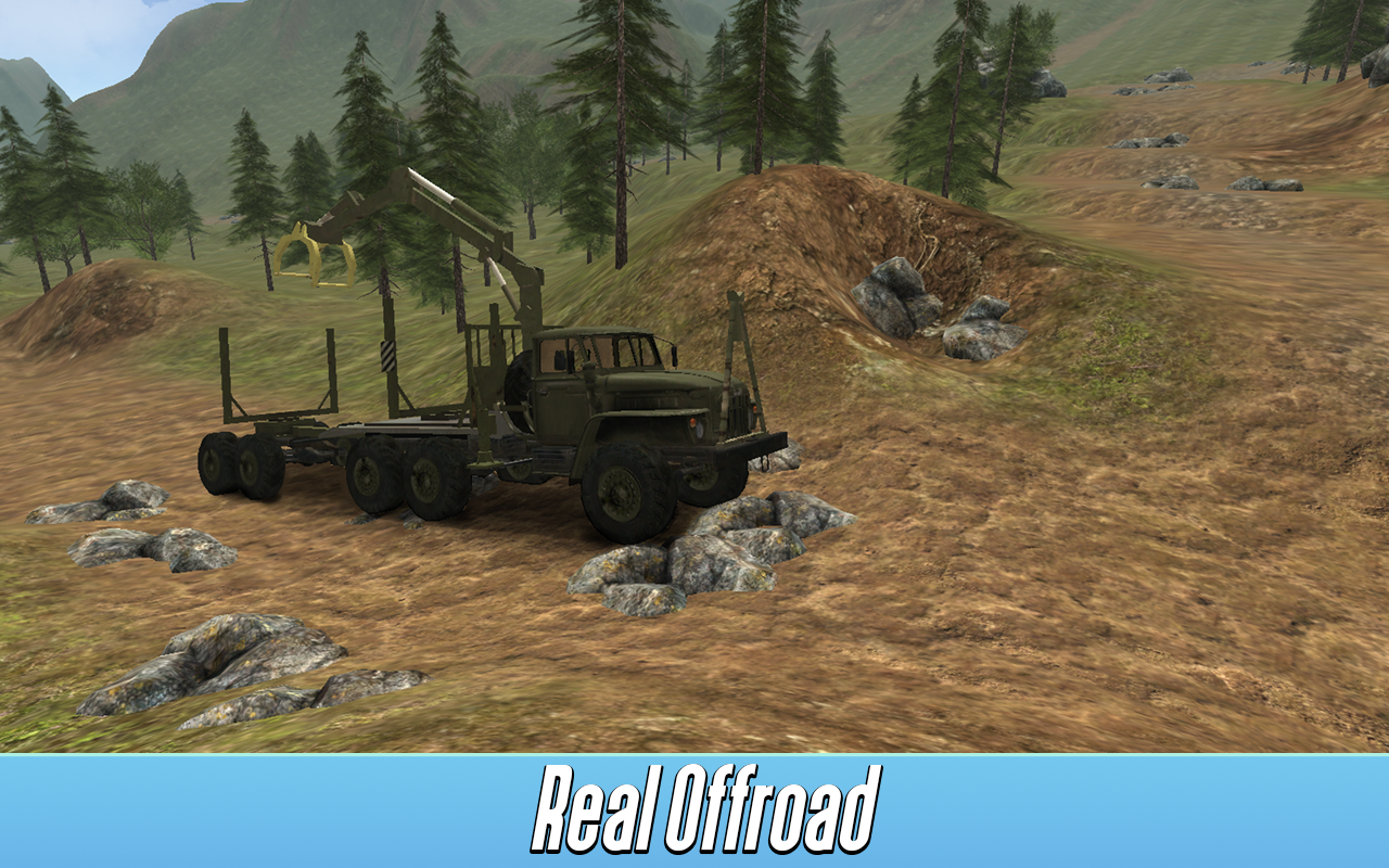 اسکرین شات 2 بازی Logging Truck Simulator 3D