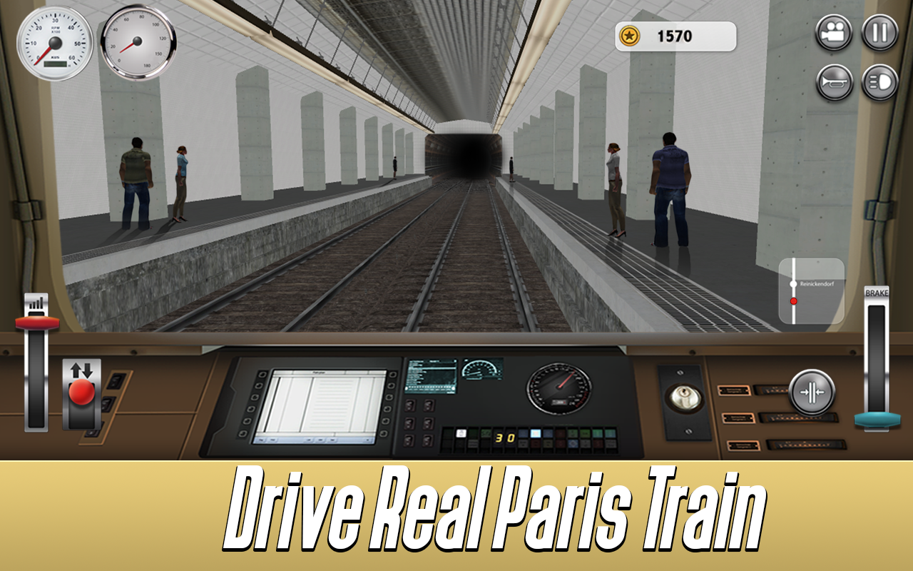 اسکرین شات 2 بازی Paris Subway Simulator 3D