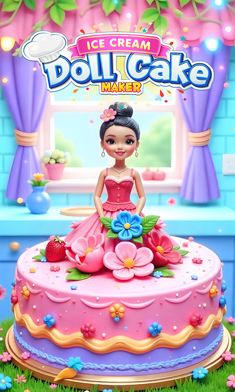 اسکرین شات 1 بازی Chocolate Ice Cream Doll Cake