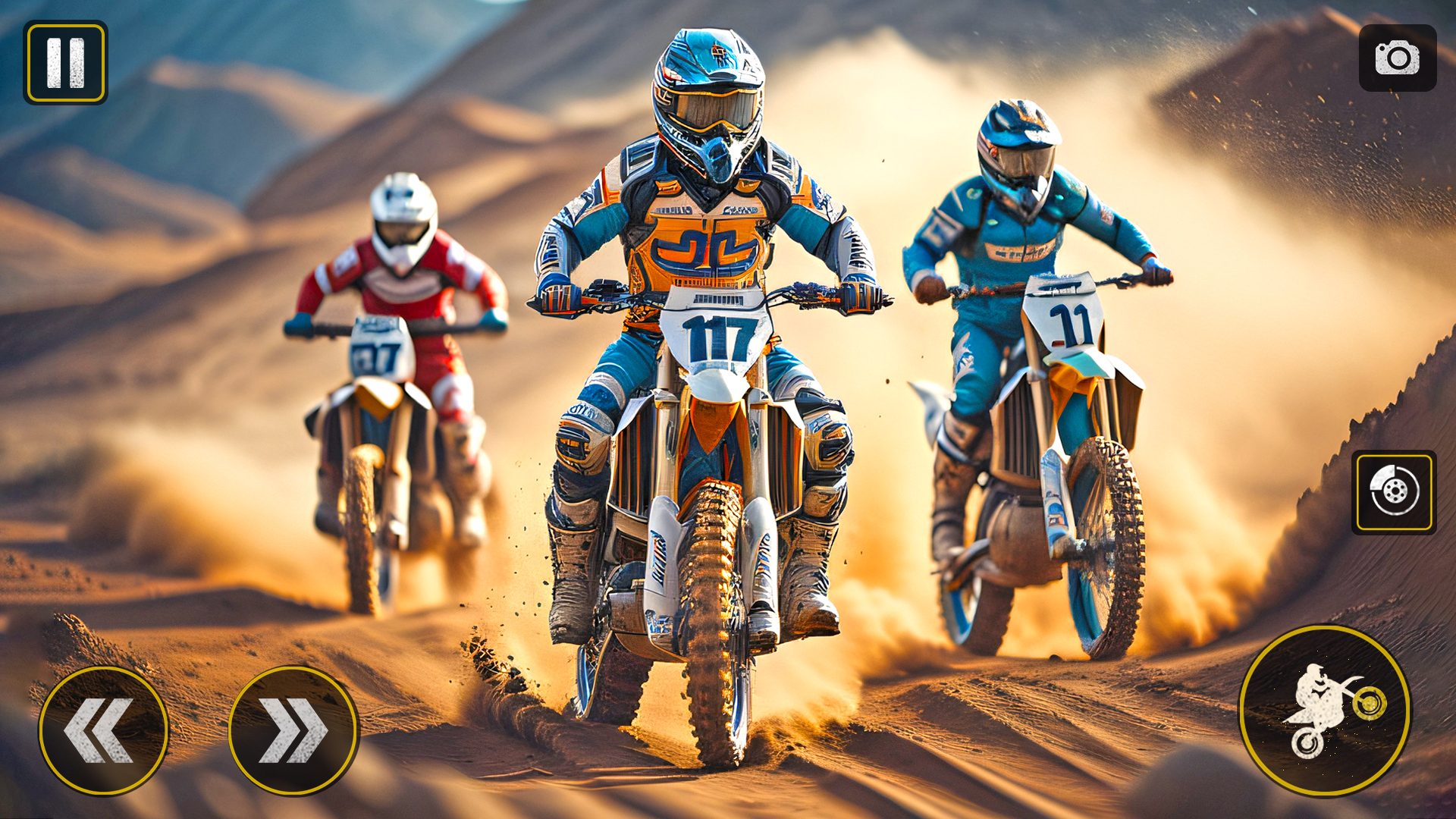 اسکرین شات 2 بازی Mx Dirt Bike Racing: Bike Game