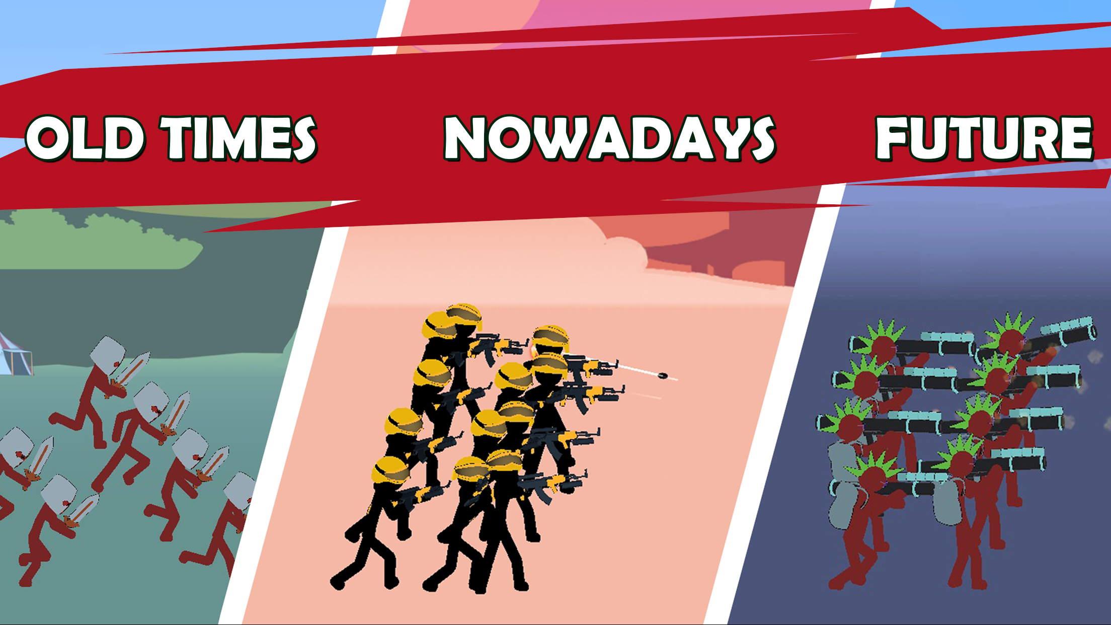 اسکرین شات 4 بازی Age of Stickman Battle of Empires