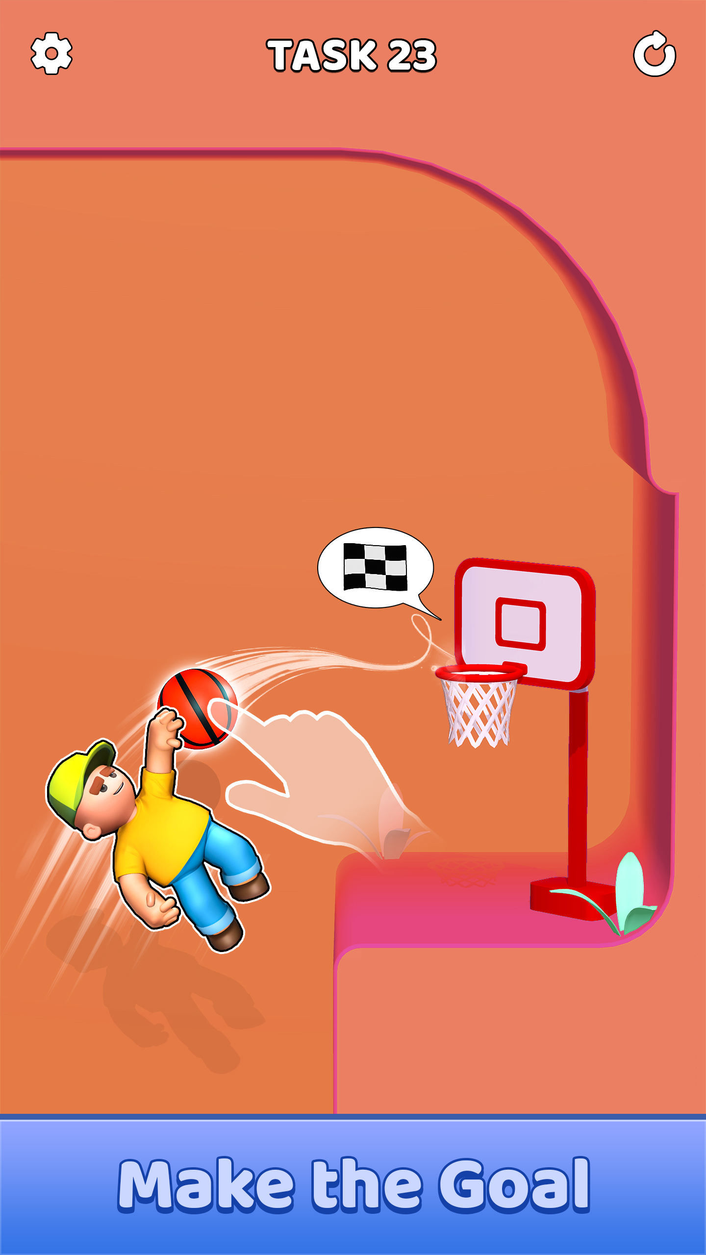 اسکرین شات 2 بازی Bouncy Ragdoll — Jump & Flip!