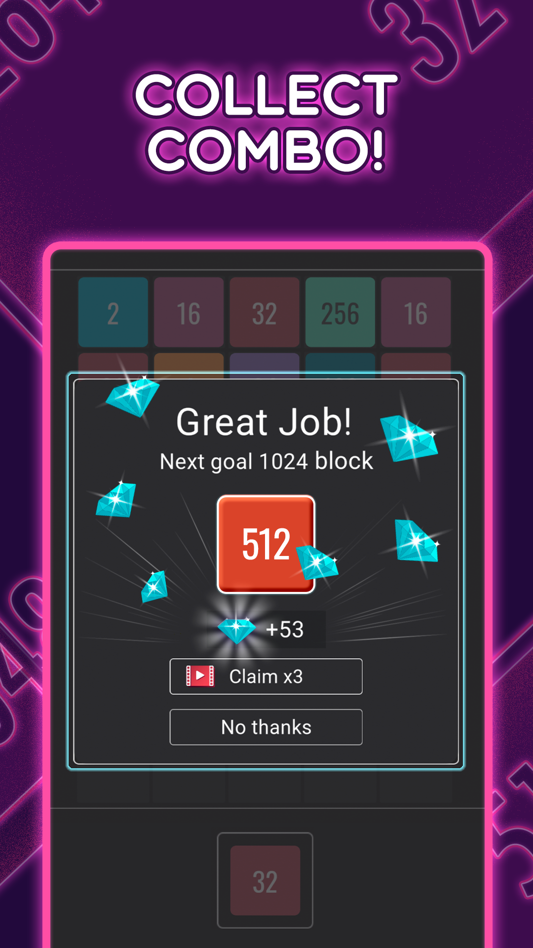 اسکرین شات 4 بازی Join Blocks 2048 Number Puzzle