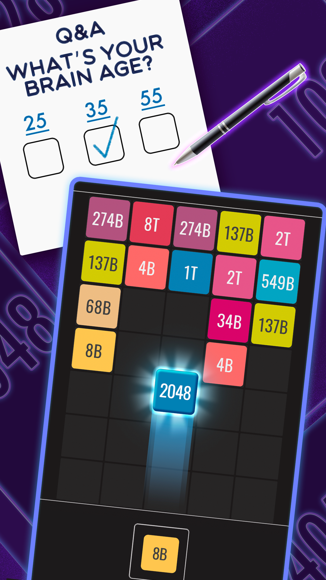 اسکرین شات 2 بازی Join Blocks 2048 Number Puzzle