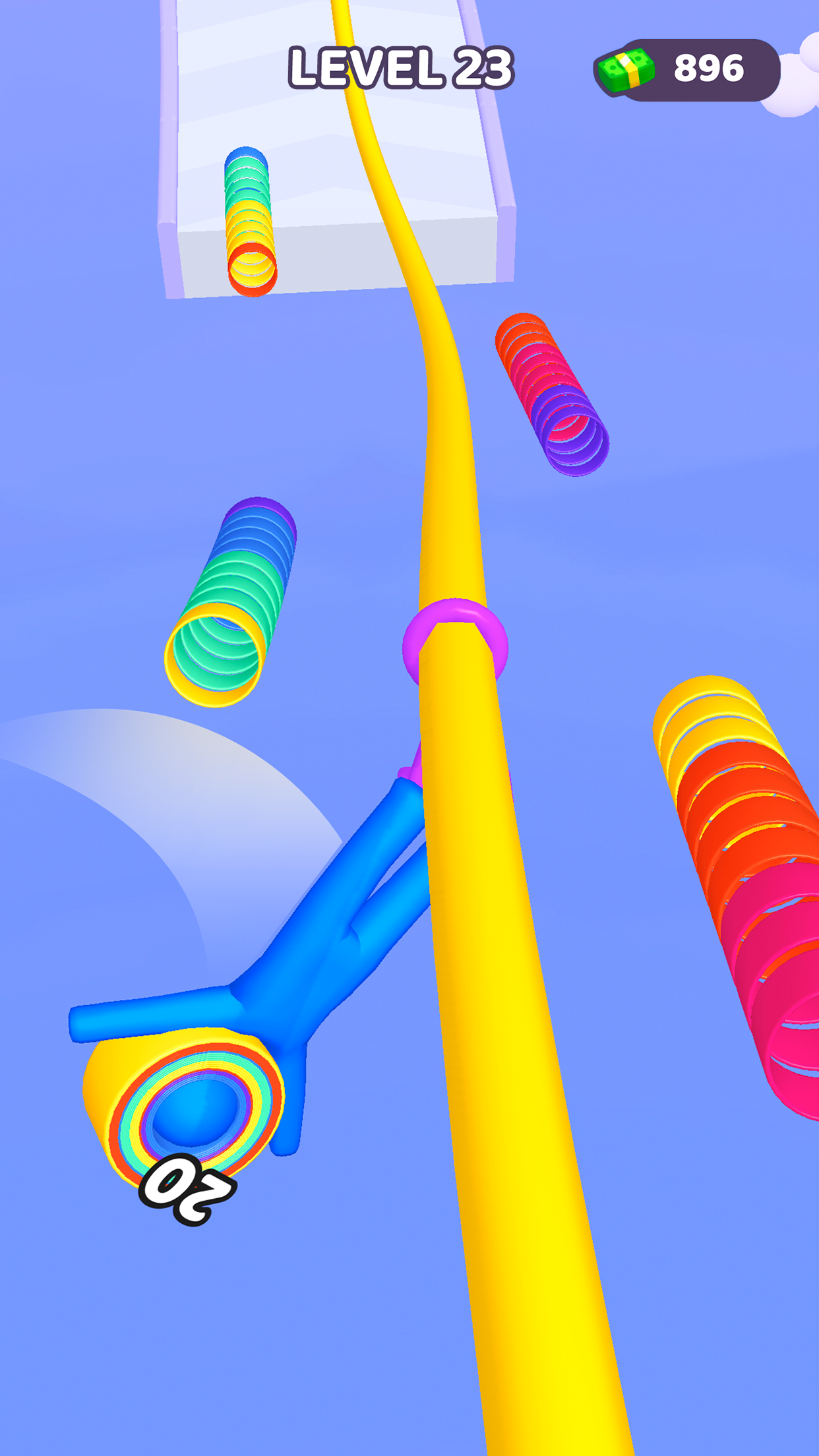 اسکرین شات 5 بازی Layer Man 3D: Run & Collect