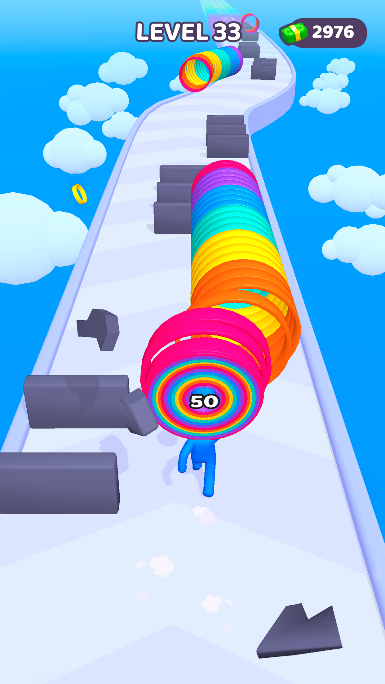 اسکرین شات 1 بازی Layer Man 3D: Run & Collect
