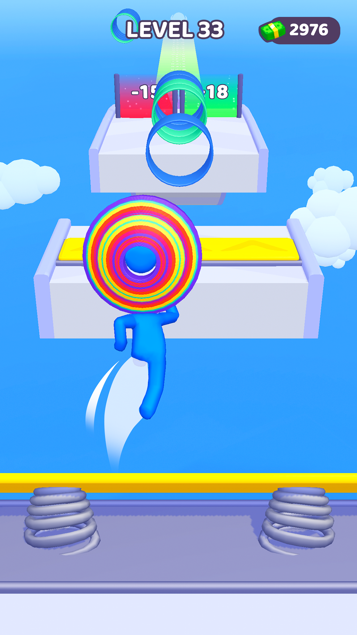 اسکرین شات 3 بازی Layer Man 3D: Run & Collect