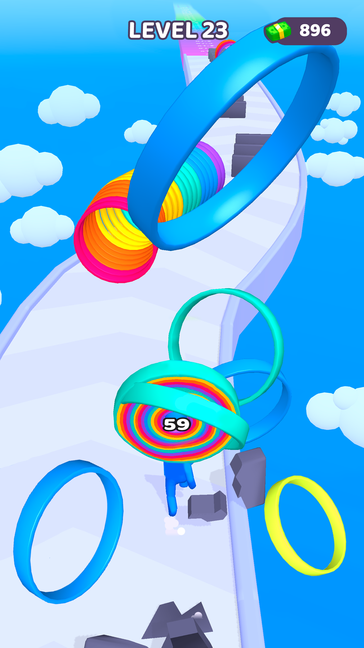 اسکرین شات 6 بازی Layer Man 3D: Run & Collect