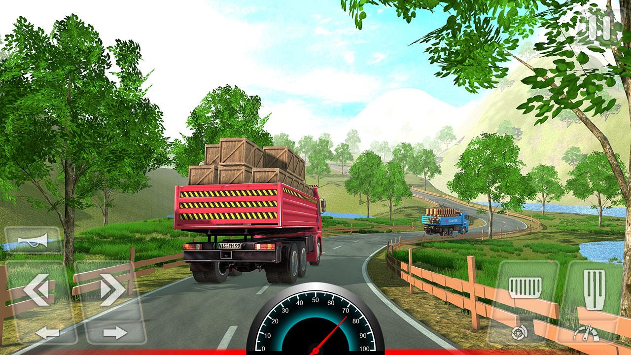 اسکرین شات 5 بازی Offline Cargo Truck Games 3D