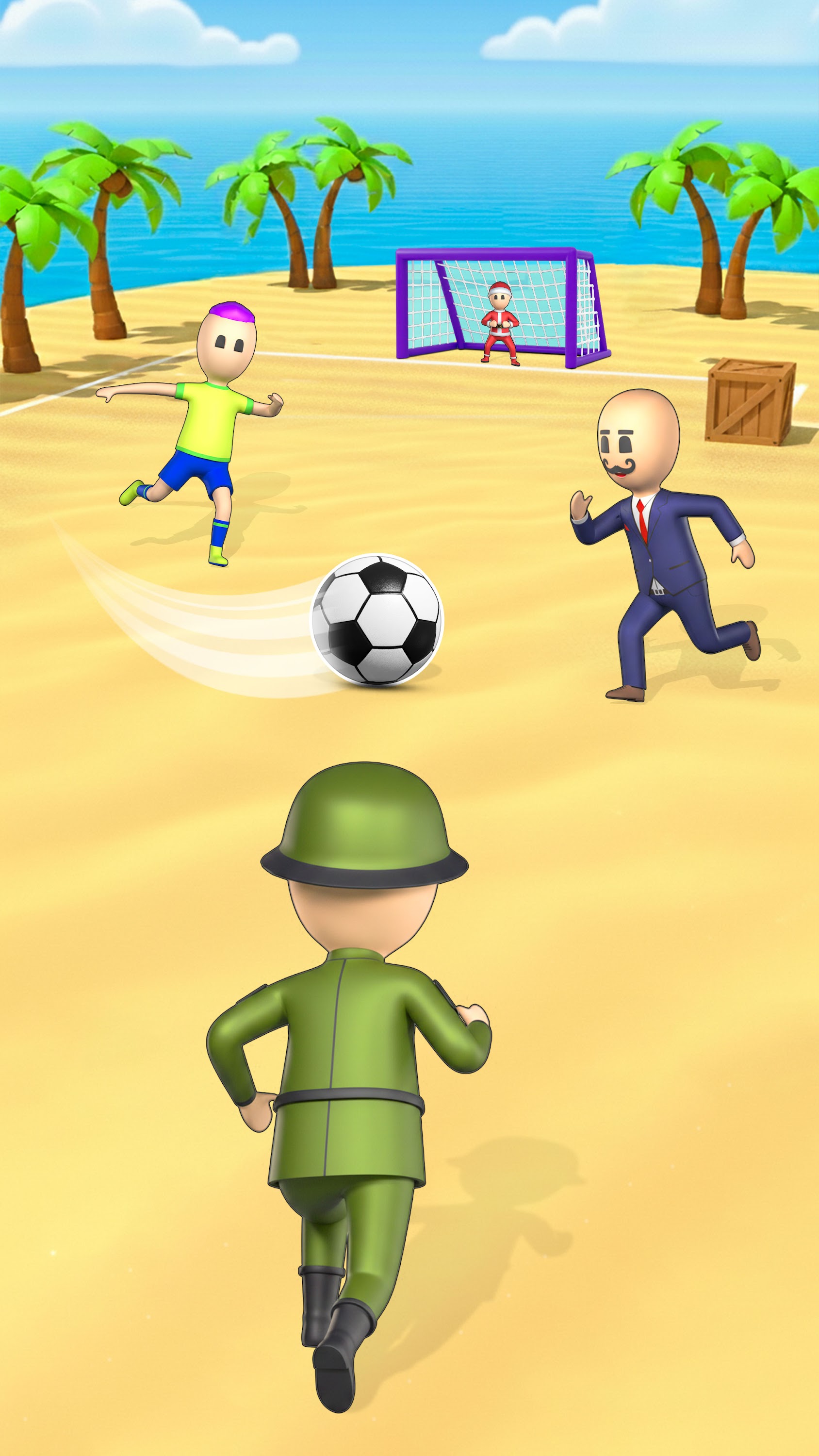 اسکرین شات 4 بازی Crazy Goal — Fun Soccer Game