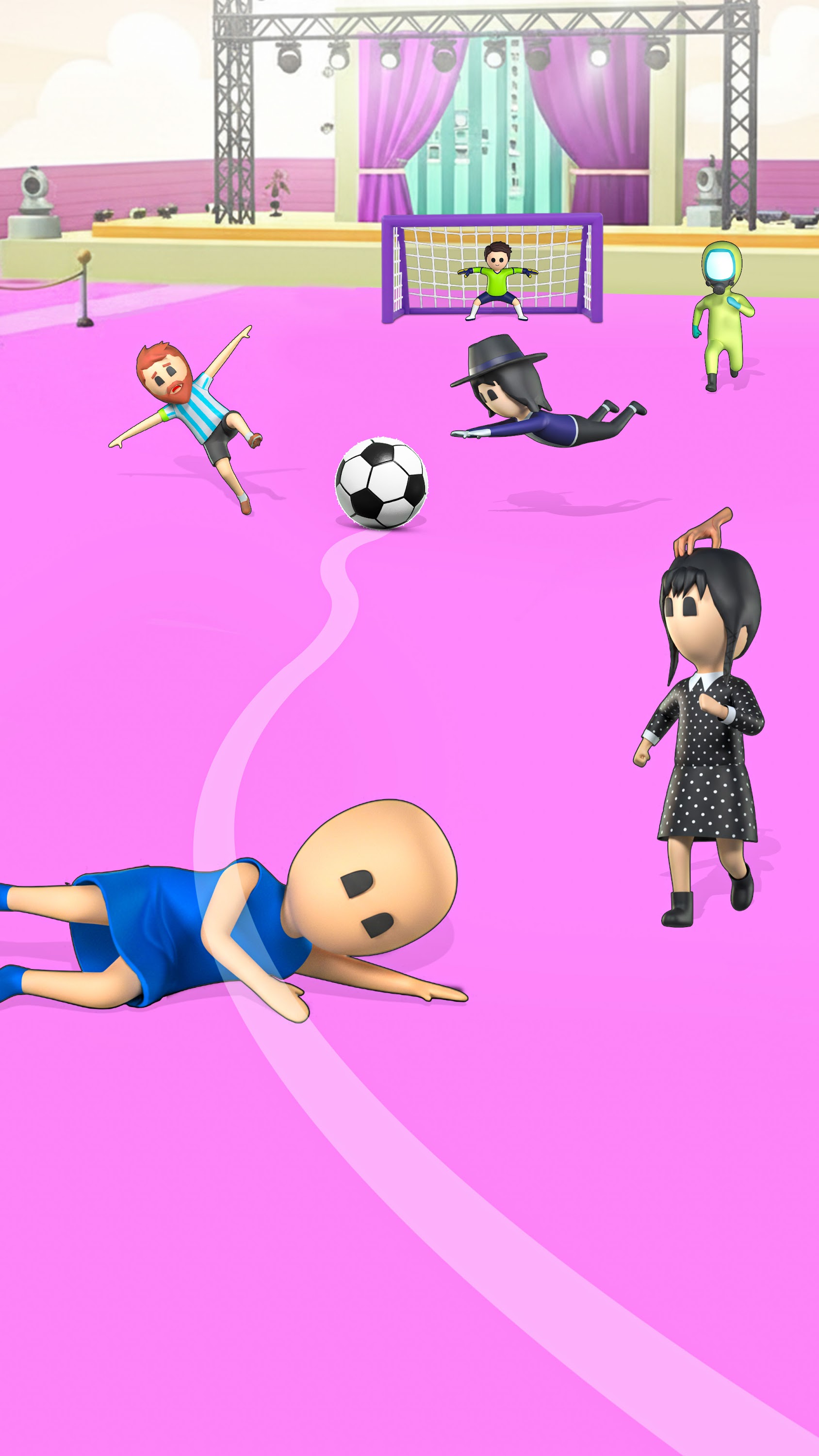 اسکرین شات 6 بازی Crazy Goal — Fun Soccer Game