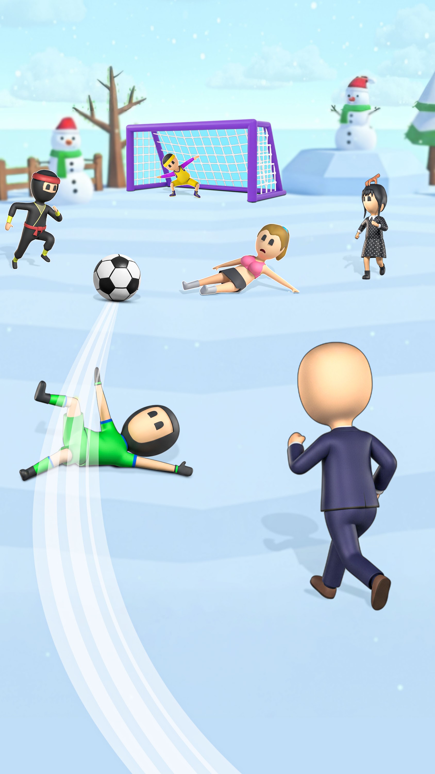 اسکرین شات 2 بازی Crazy Goal — Fun Soccer Game