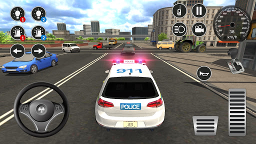 اسکرین شات 6 بازی Police Car Game Simulation 2021