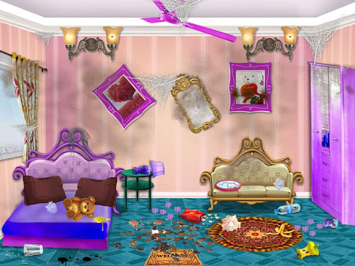 اسکرین شات 2 بازی My Sweet House Cleaning Game