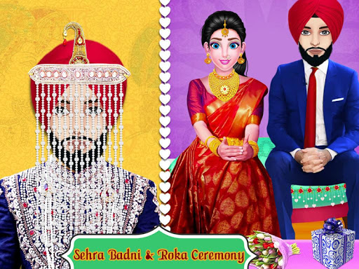 اسکرین شات 1 بازی Punjabi Wedding Rituals Arrange with love Marriage