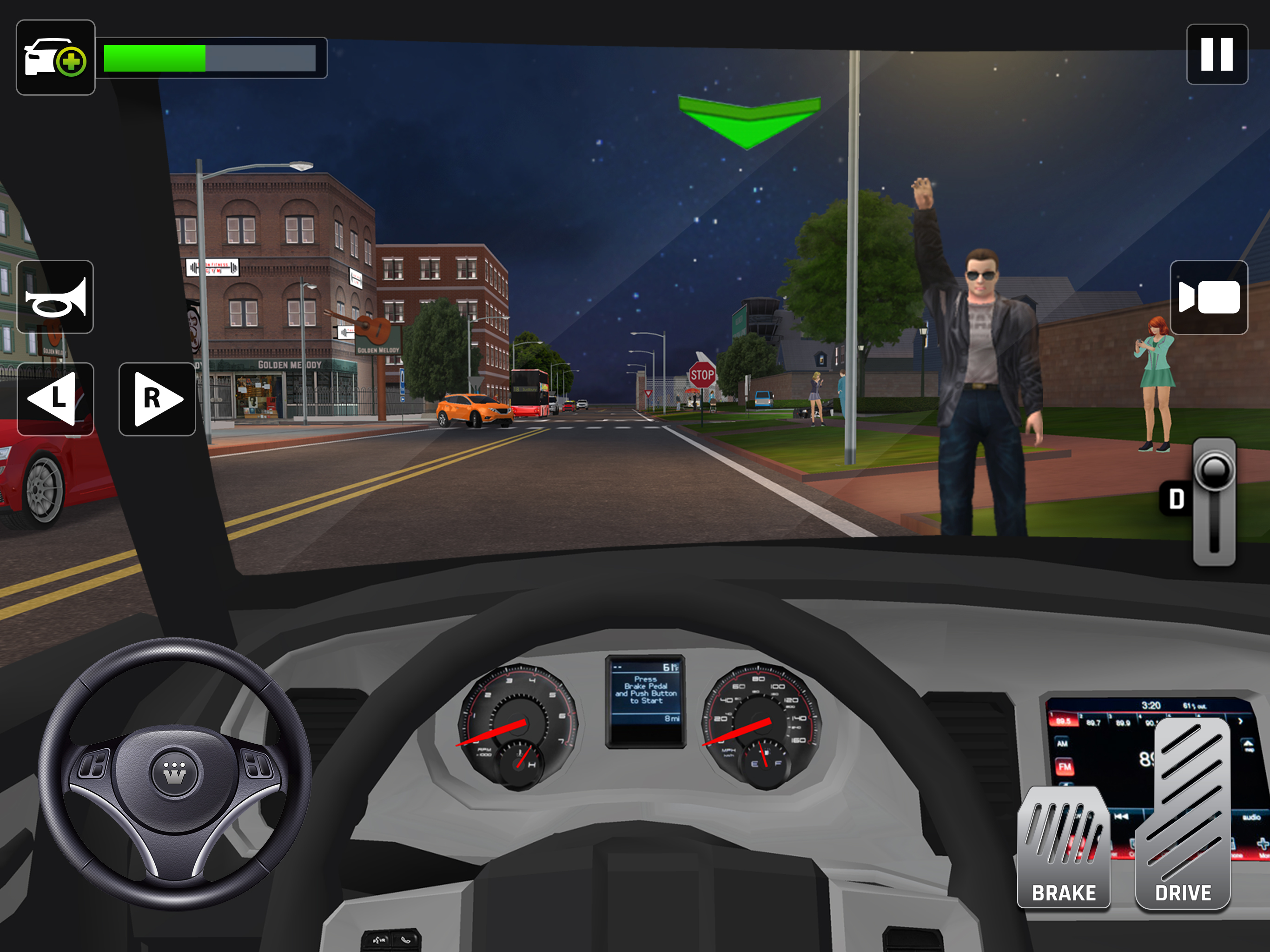 اسکرین شات 7 بازی City Taxi Driving 3D Simulator