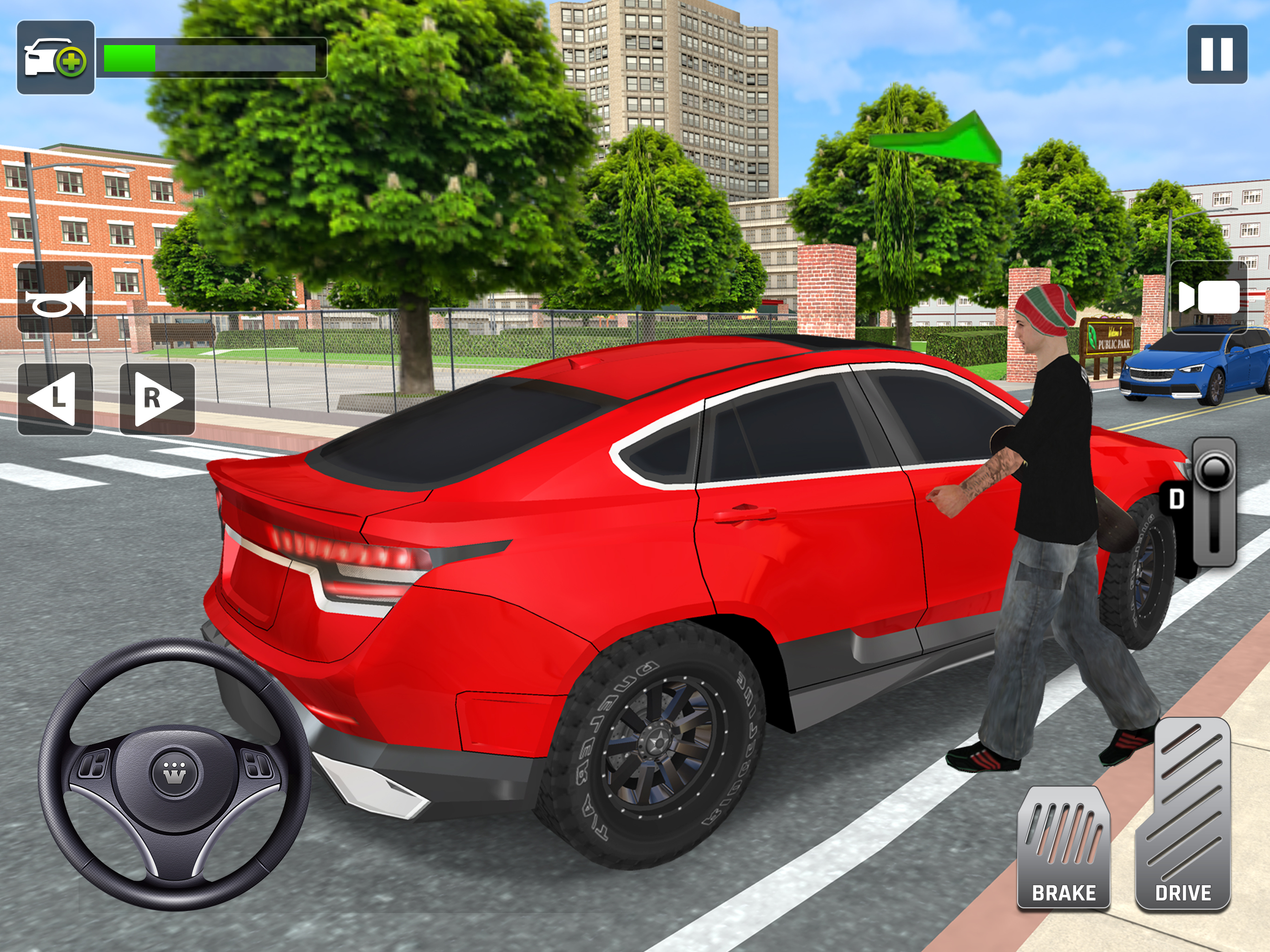 اسکرین شات 3 بازی City Taxi Driving 3D Simulator