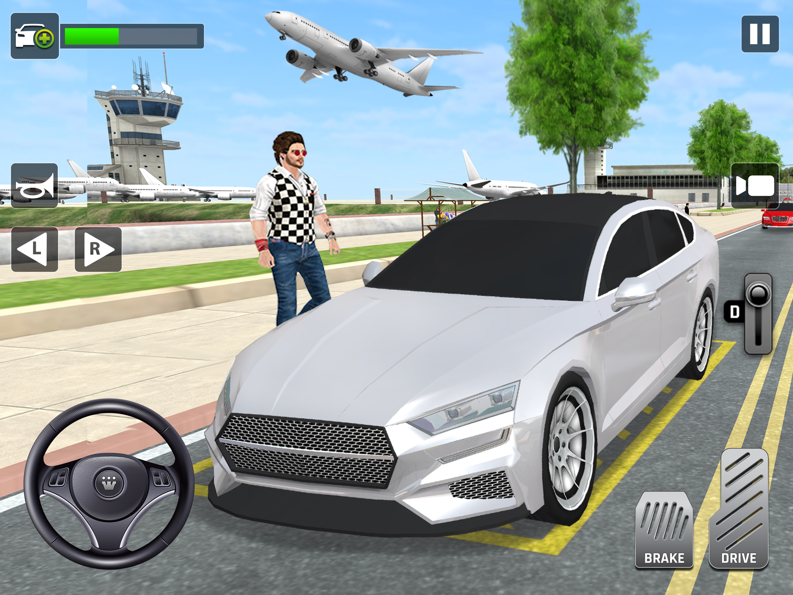 اسکرین شات 1 بازی City Taxi Driving 3D Simulator