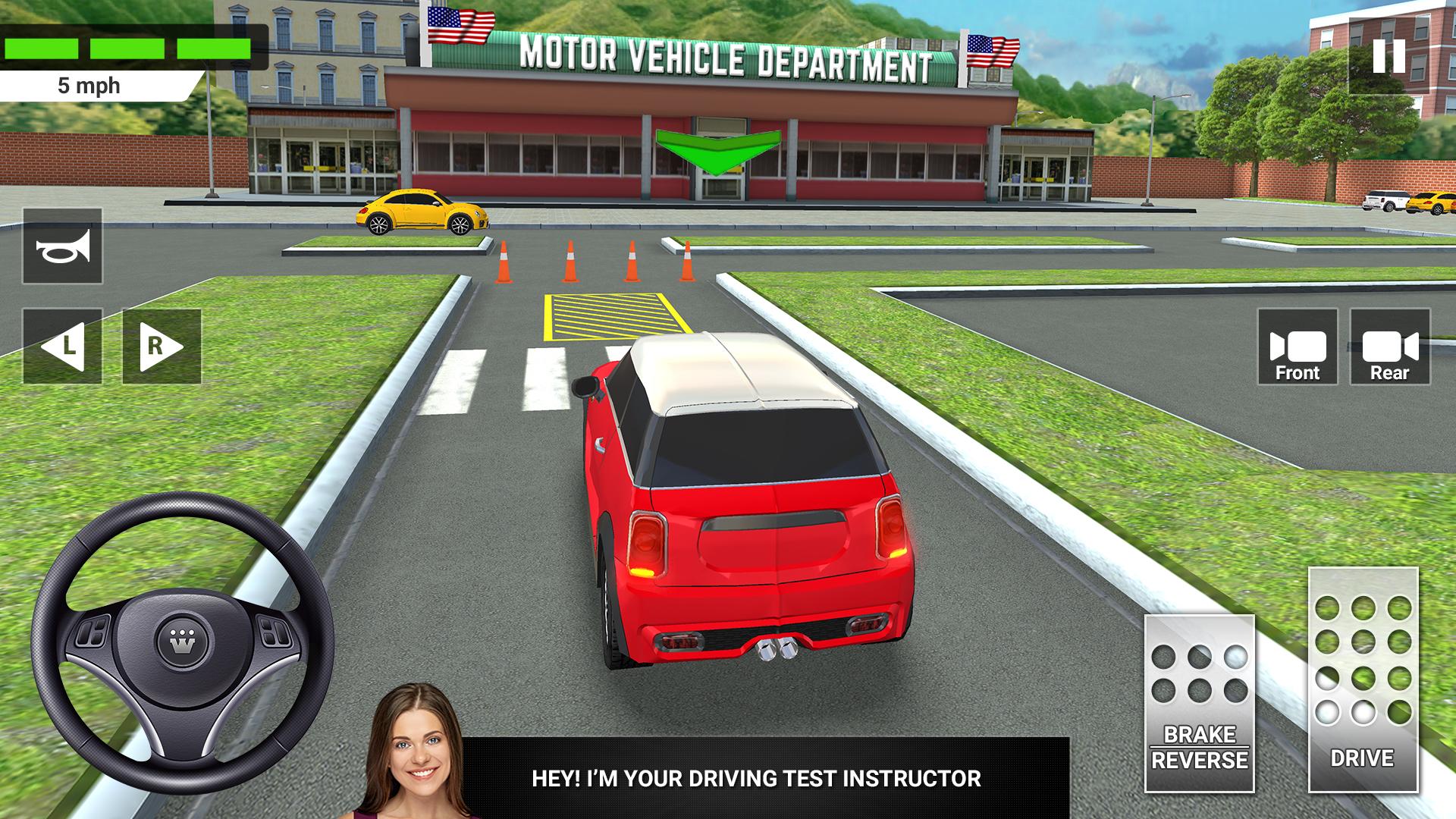 اسکرین شات 1 بازی Car Driving & Parking School