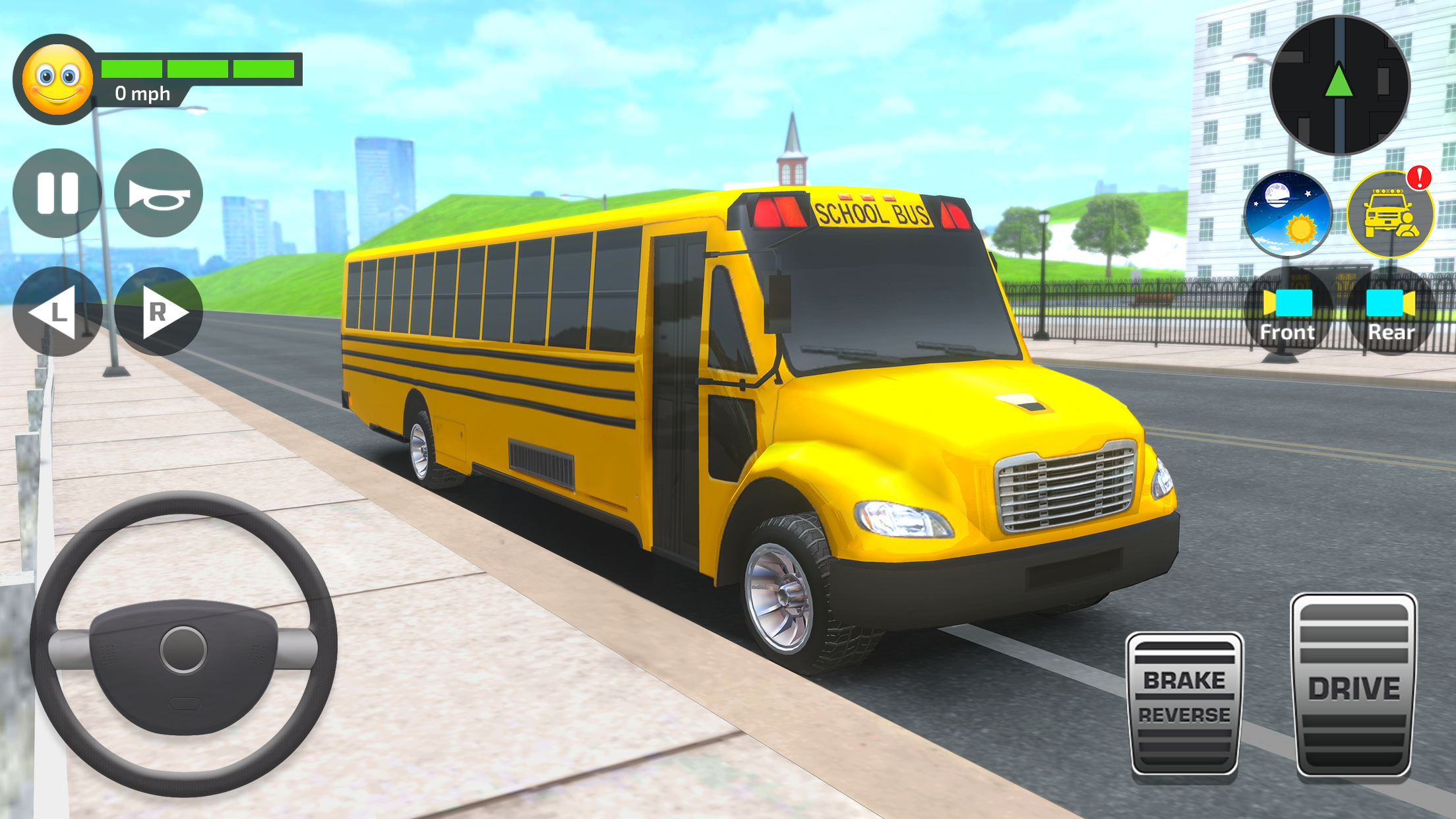 اسکرین شات 7 بازی School Bus Simulator Driving