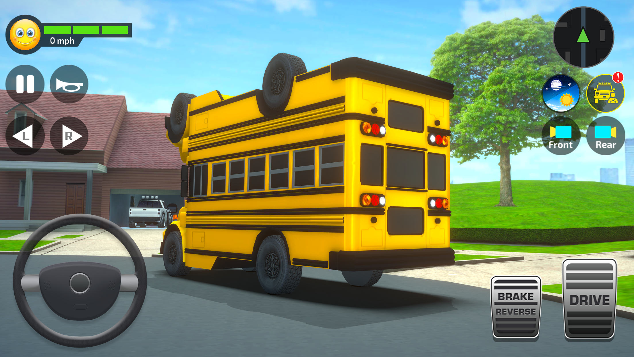 اسکرین شات 4 بازی School Bus Simulator Driving