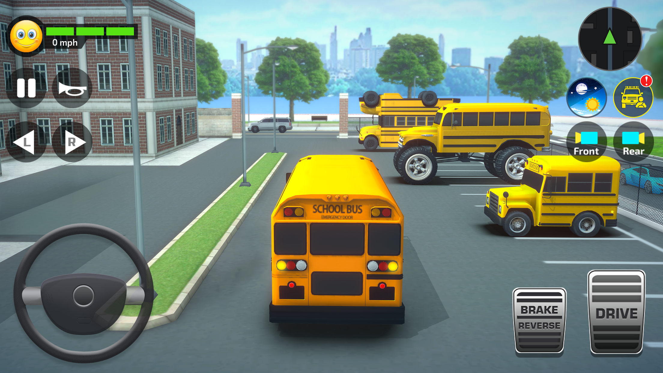 اسکرین شات 2 بازی School Bus Simulator Driving