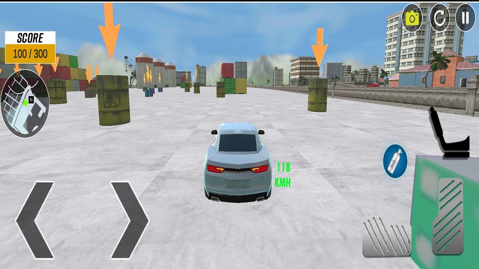 اسکرین شات 4 برنامه Car Race 3D - Race in Car Game
