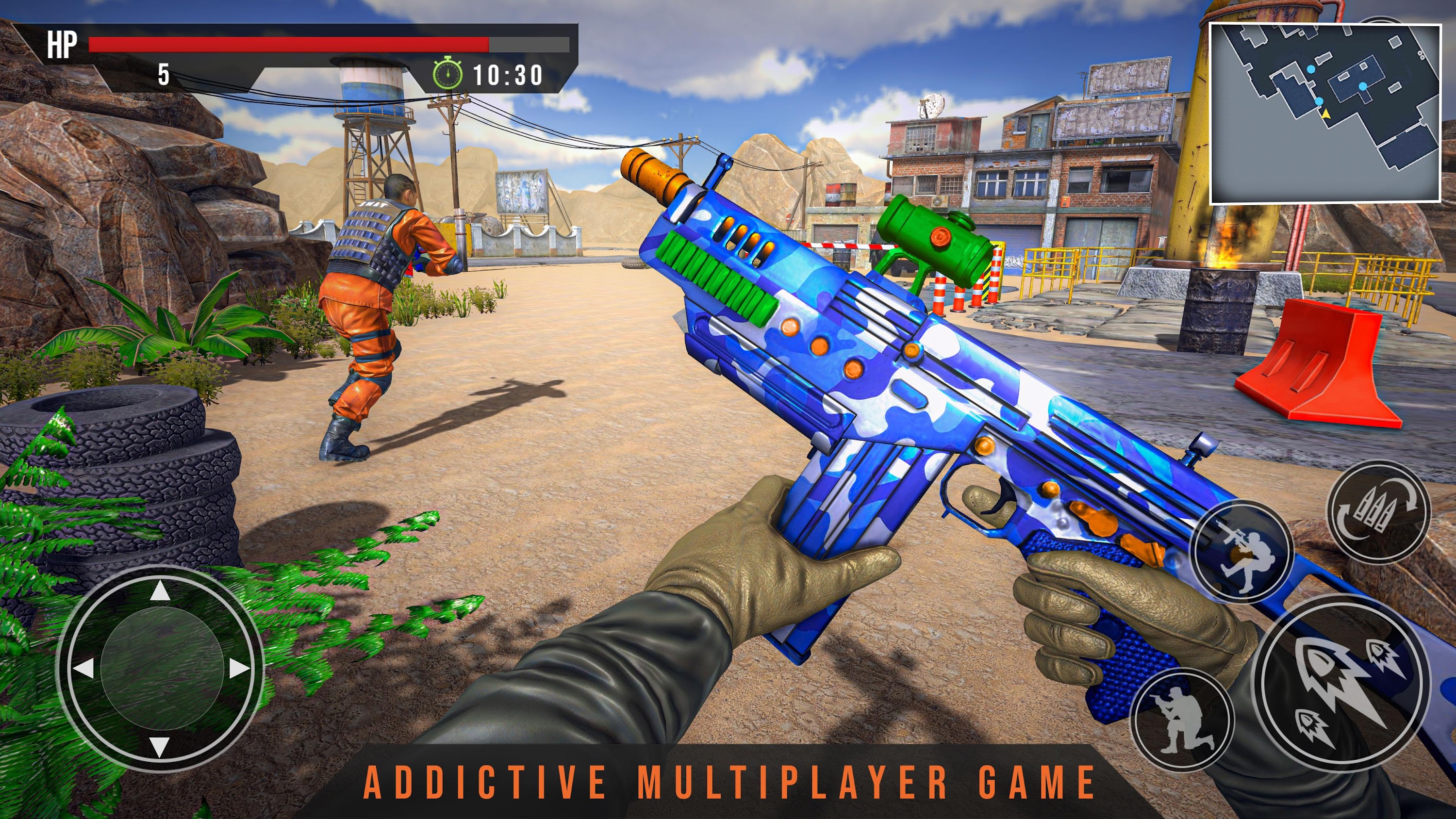 اسکرین شات 3 بازی Commando Shooting Games