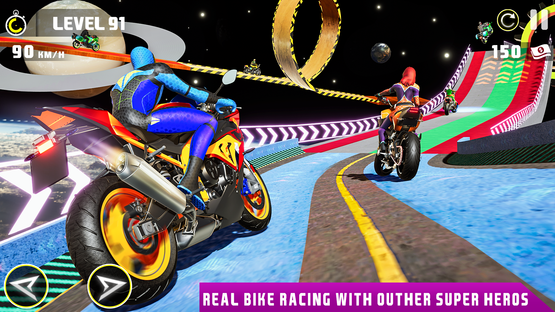 اسکرین شات 3 بازی Real Bike Racing 3D Bike Games