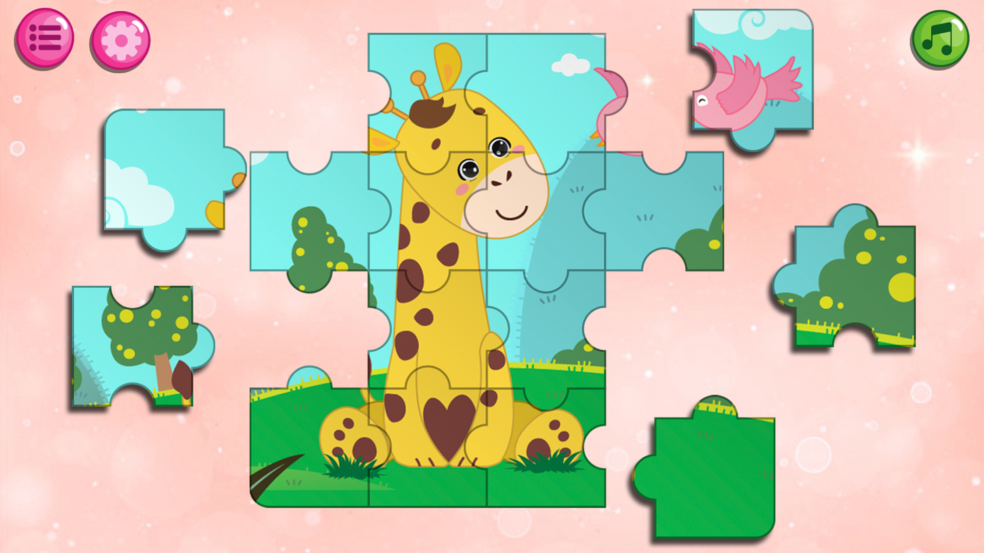 اسکرین شات 8 بازی Kids Puzzles Game Girls & Boys