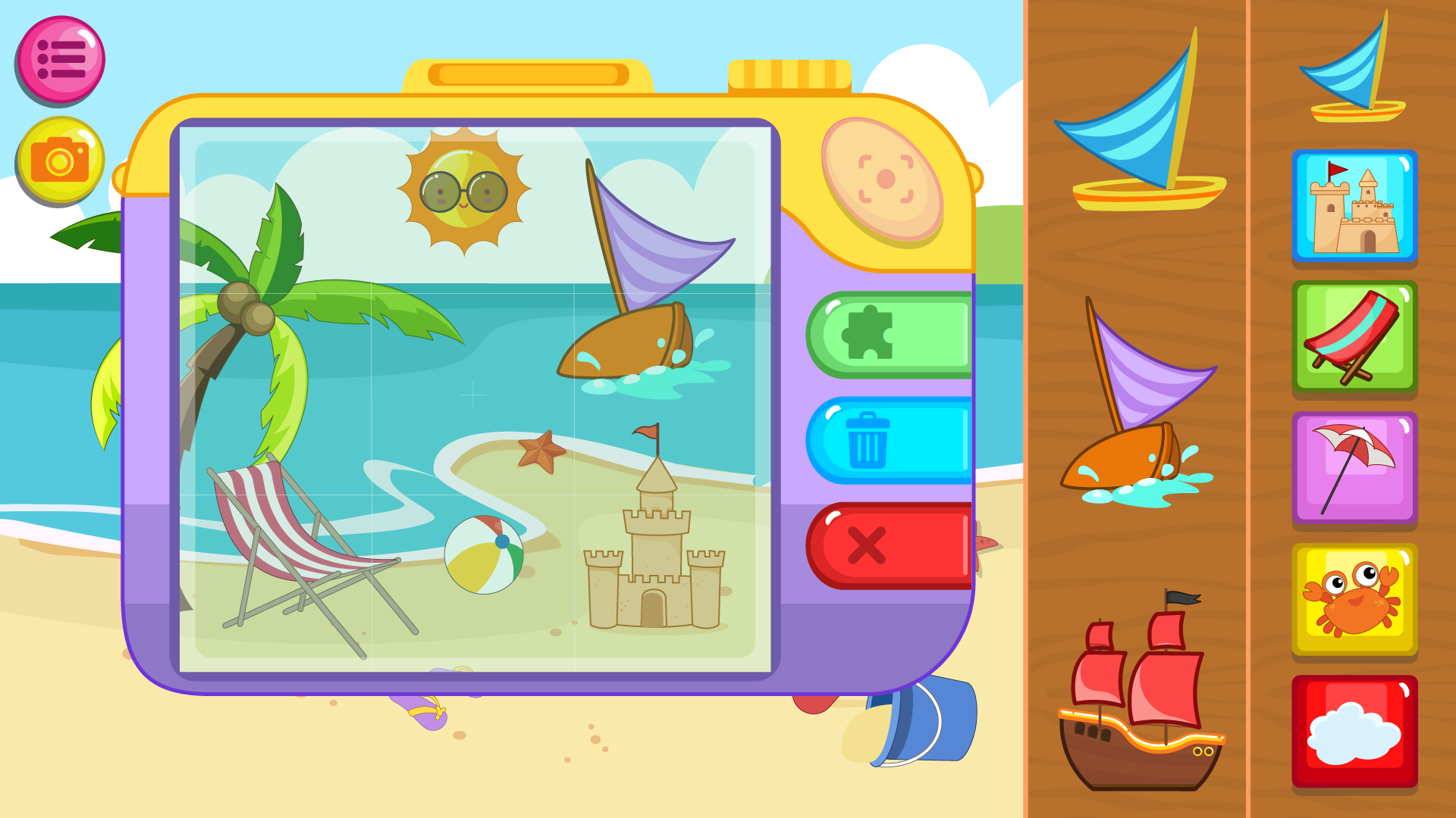 اسکرین شات 6 بازی Kids Puzzles Game Girls & Boys