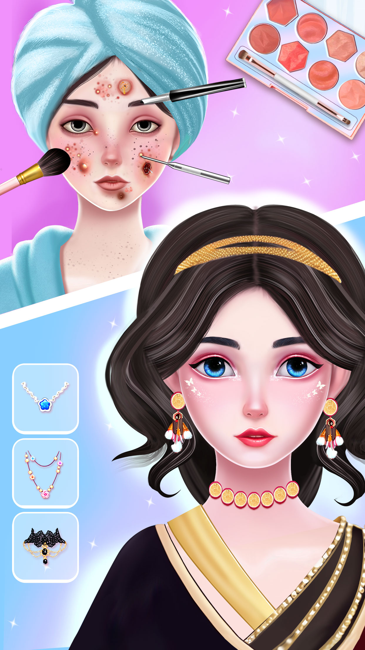 اسکرین شات 6 بازی DIY Makeup: Beauty Makeup Game