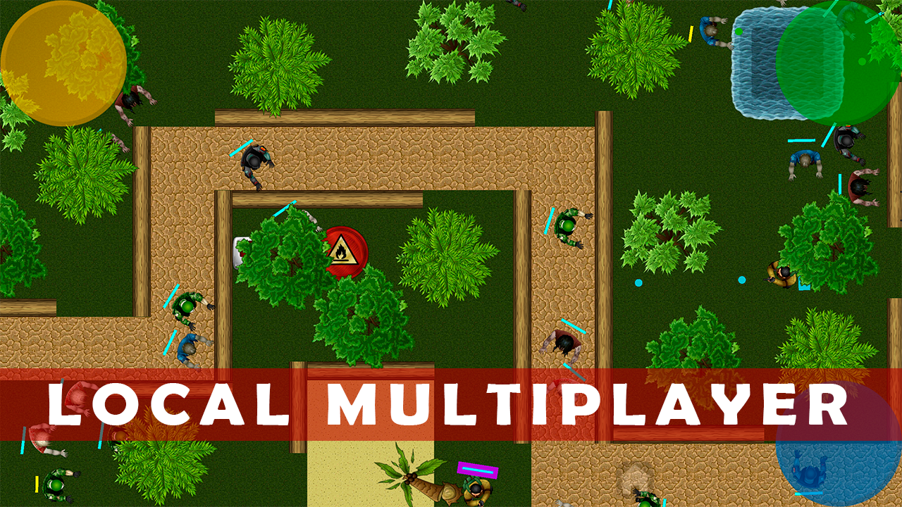 اسکرین شات 3 بازی Zombie games 2 3 4 5 6 players