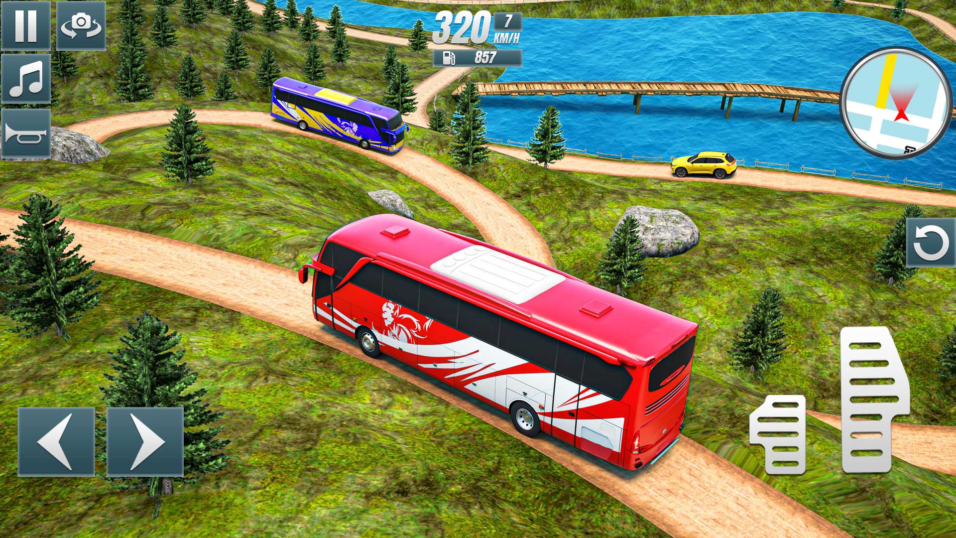 اسکرین شات 2 برنامه Bus Simulator Games: Bus Games