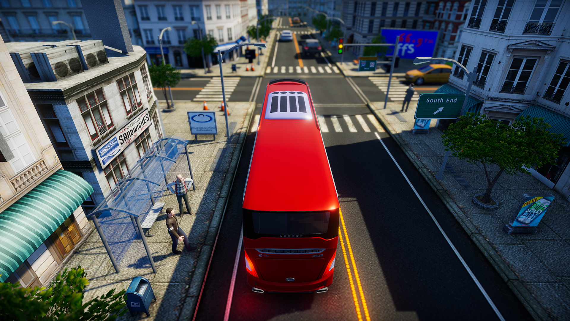 اسکرین شات 2 بازی City Bus Driving Simulator
