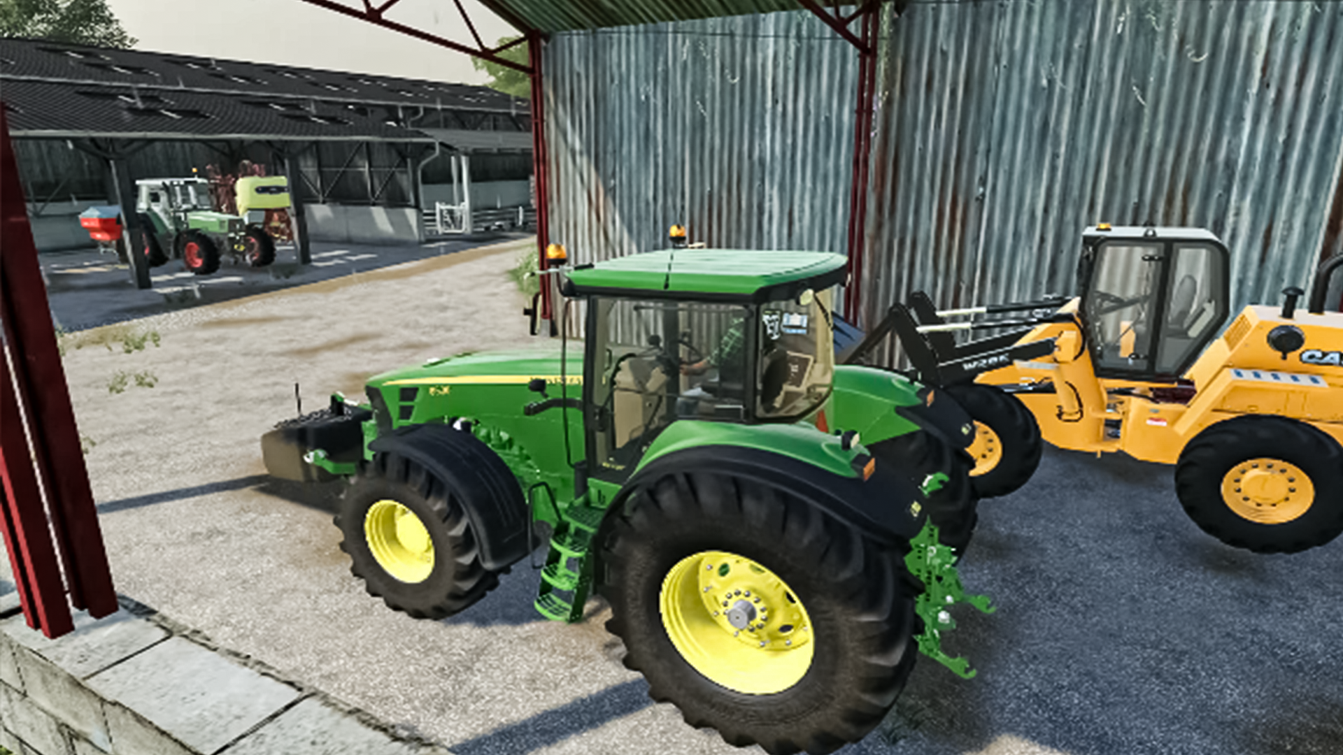 اسکرین شات 3 بازی US Farming Tractor 3D Games