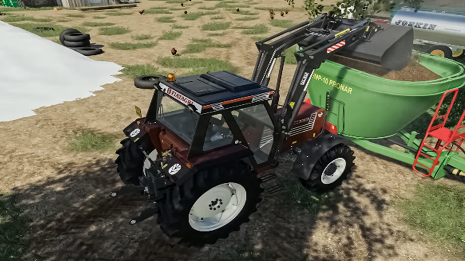 اسکرین شات 4 بازی US Farming Tractor 3D Games