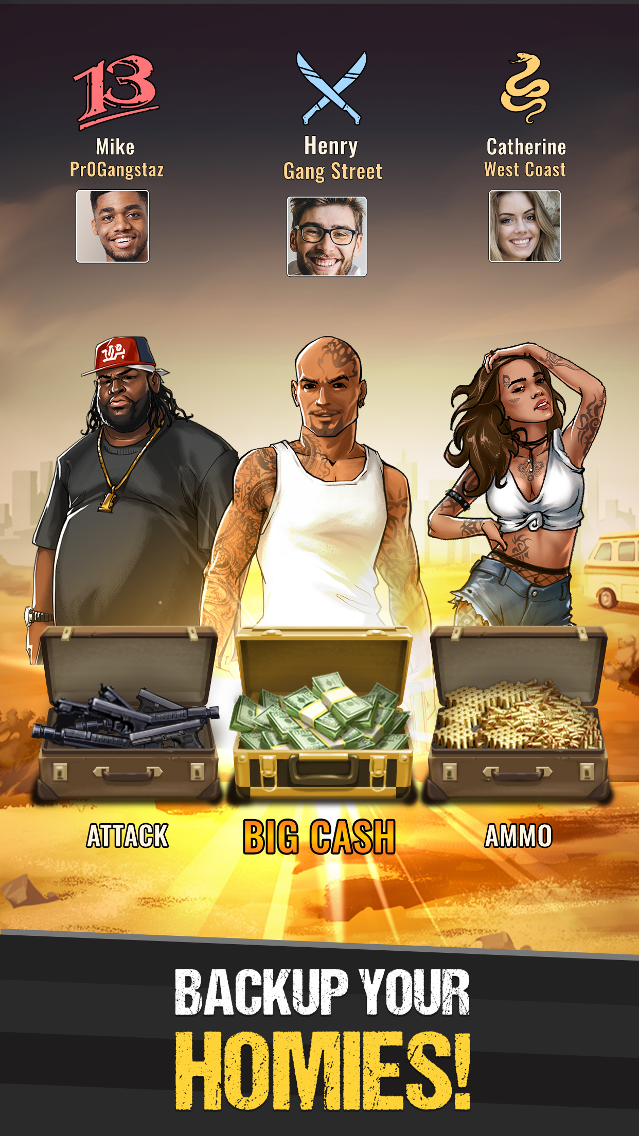 اسکرین شات 5 بازی The Gang: Street Mafia Wars