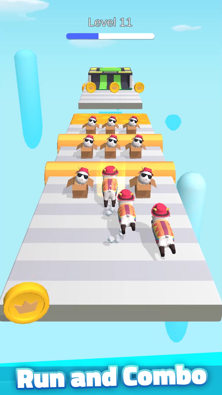 اسکرین شات 3 بازی Animal Run!