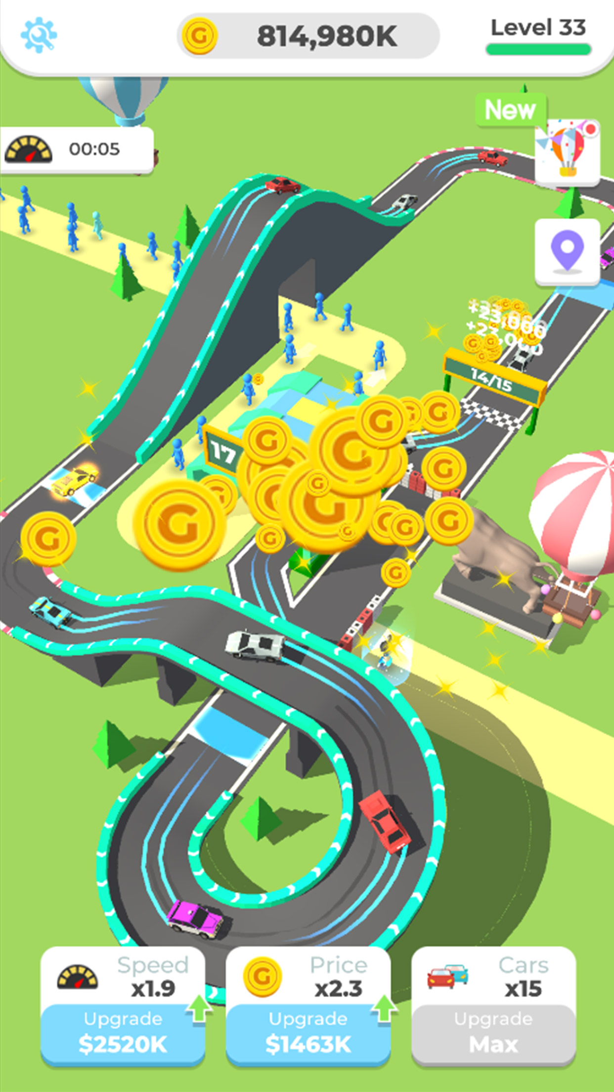 اسکرین شات 5 بازی Idle Racing Tycoon-Car Games