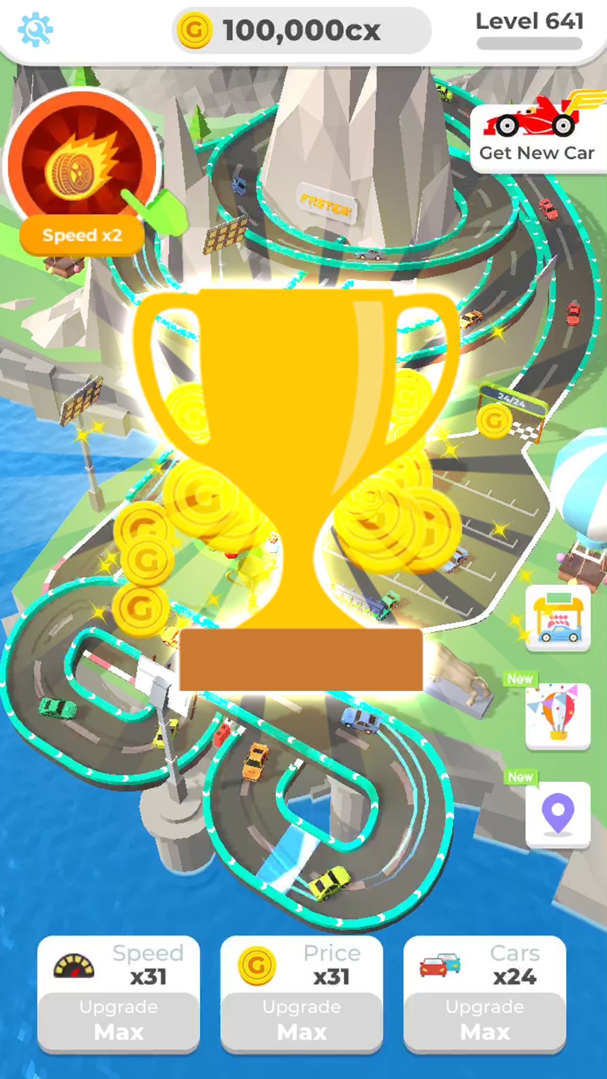 اسکرین شات 6 بازی Idle Racing Tycoon-Car Games