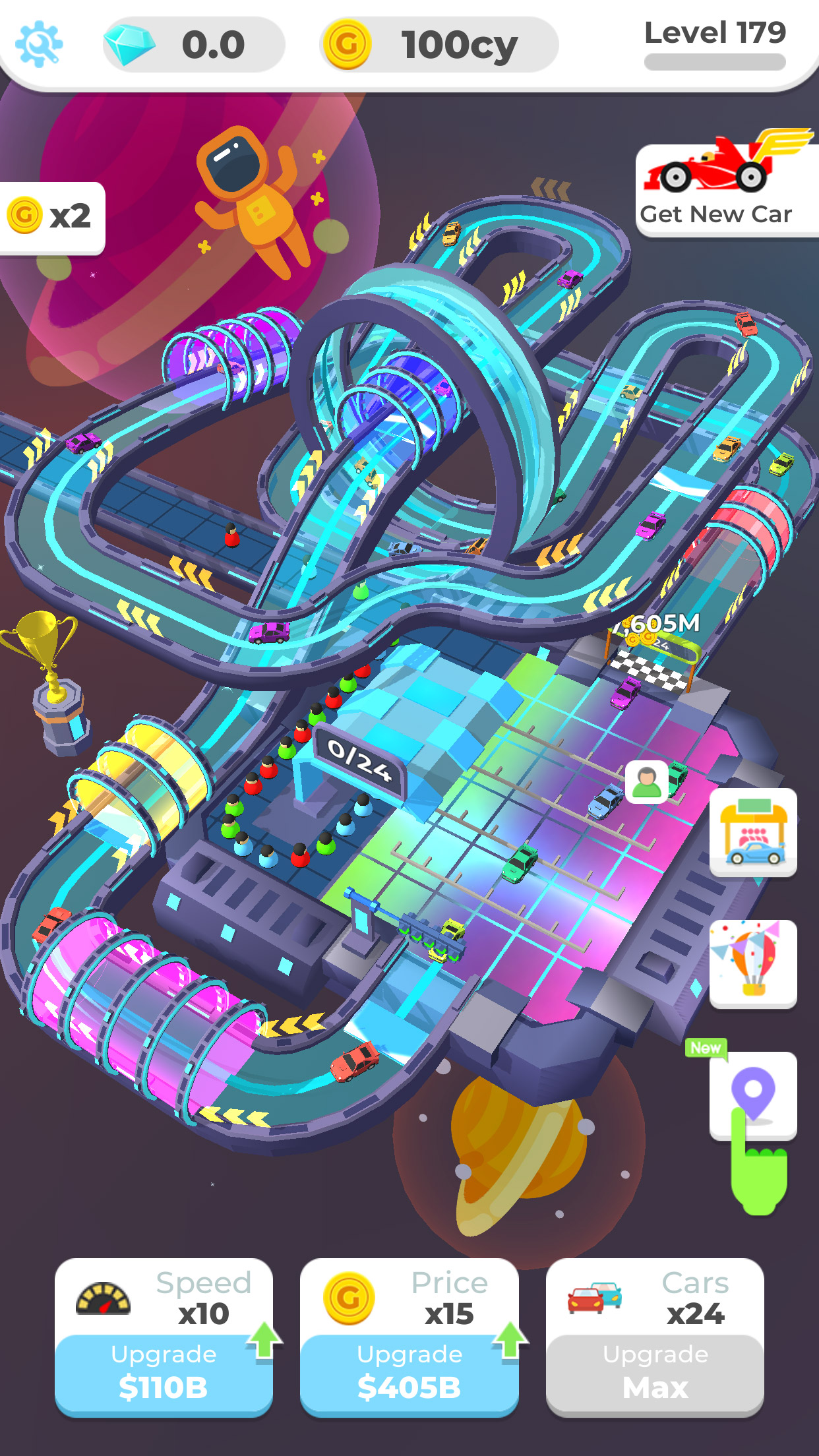 اسکرین شات 2 بازی Idle Racing Tycoon-Car Games
