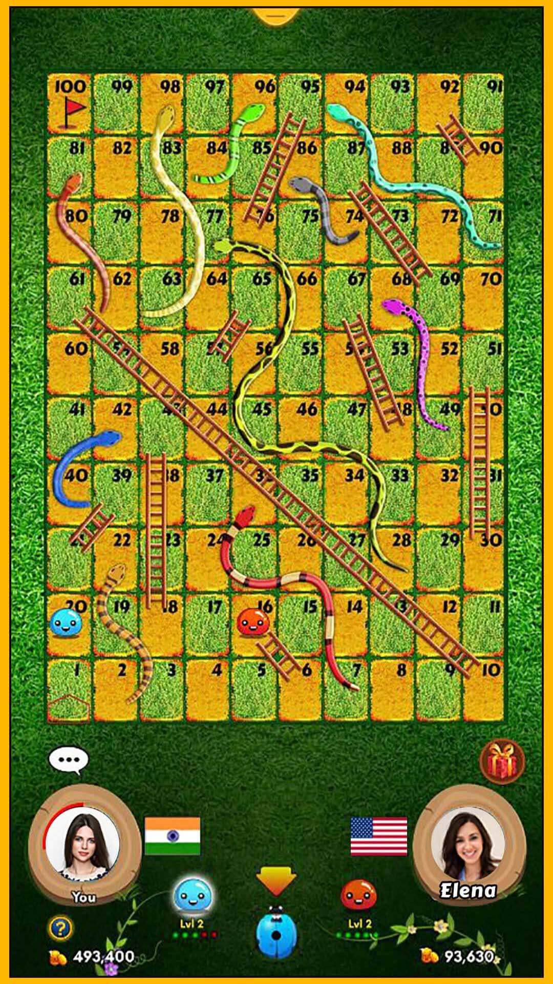 اسکرین شات 6 بازی Snakes and Ladders: Snake Game