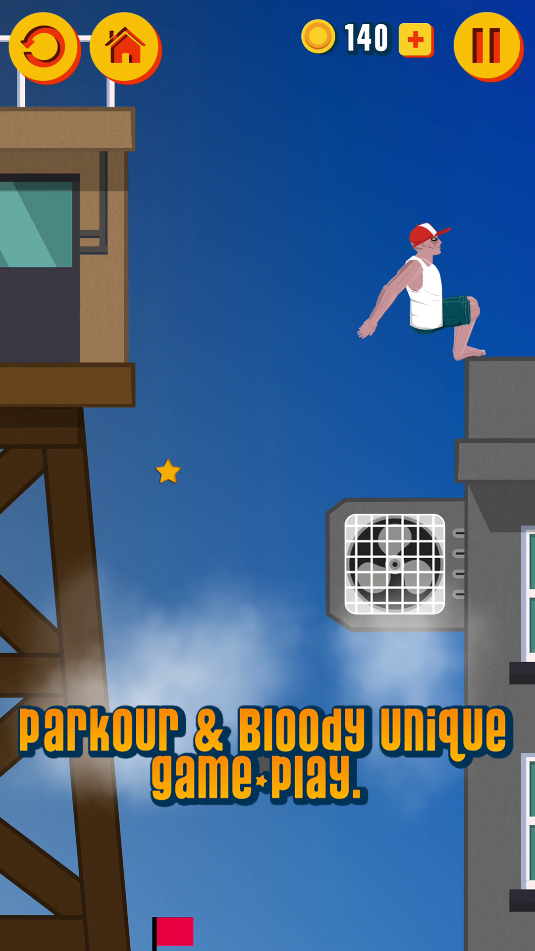 اسکرین شات 1 بازی Parkour Jump