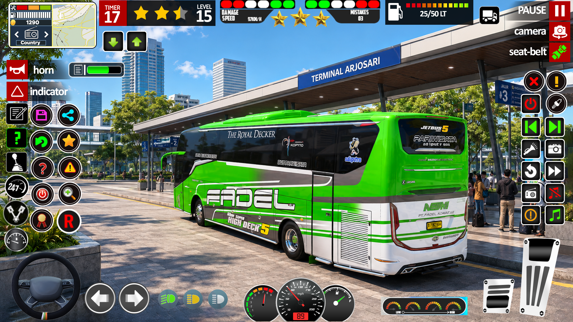 اسکرین شات 6 بازی Bus Games: Real Bus Simulator